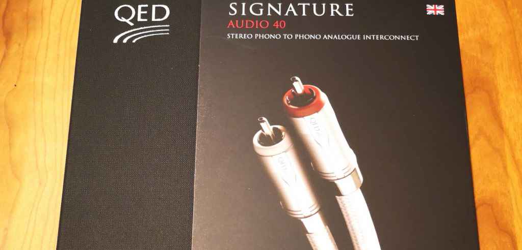 Signature Audio40 - QED signature audio 40 高級RCAケーブルの試聴レビュー